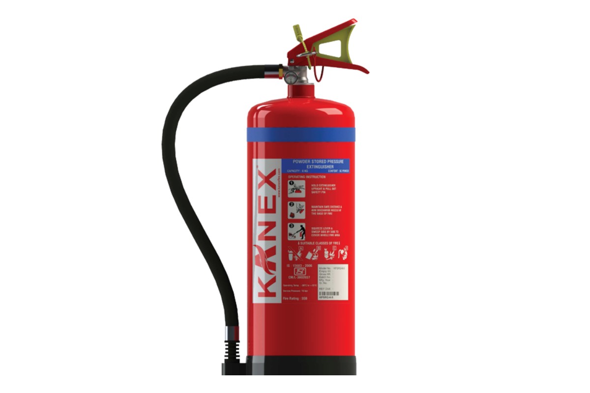kanex stored pressure type bc fire extinguisher bc dry chemical fire ...