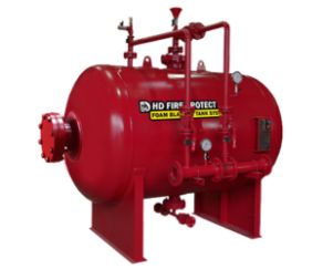 Horizontal Bladder Tank Foam Proportioning System