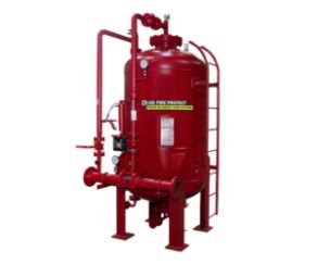 Vertical Bladder Tank Foam Proportioning System